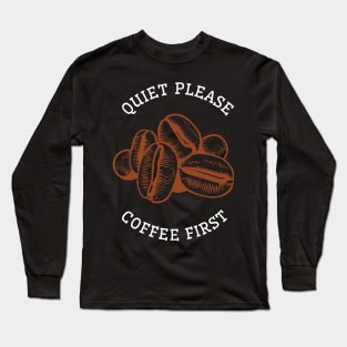 coffee tee Long Sleeve T-Shirt